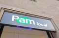 Pam local supermarket Italy