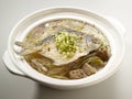 PAMA Pomfret Rice Vermicelli Soup Royalty Free Stock Photo