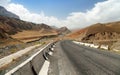 Pamir highway or pamirskij trakt in Kyrgyzstan