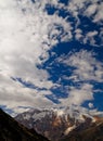 Pamir mountains Royalty Free Stock Photo