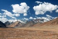 Pamir mountains area in Tajikistan near Pamir highway