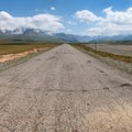 Pamir mountains Pamir highway M41 international road