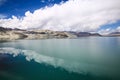 The Pamirs of clouds and lakes Royalty Free Stock Photo