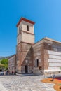 PAMPANEIRA, SPAIN, JUNE 22, 2019: Church at village Pampaneira in Spain Royalty Free Stock Photo