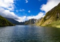 Pinatubo volcano crater, Philippines Royalty Free Stock Photo