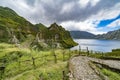 Pinatubo volcano crater, Philippines Royalty Free Stock Photo