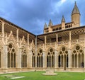 Catedral de Santa Maria la Real, 15th Century Gothic church in Pamplona, Spain Royalty Free Stock Photo