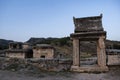 Hierapolis, Pamukkale, Denizli, Turkey, necropolis, ancient city, ruins, Holy City, roman empire, classical, temple, museum Royalty Free Stock Photo