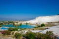 Pamukkale exotic pearl of Turkey. Cotton castle in southwestern Turkey