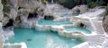 Pamukkale s stunning baby blue thermal springs on white travertine terraces in turkey