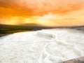 Pamukkale Travertens Royalty Free Stock Photo