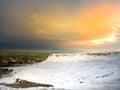 Pamukkale Travertens Royalty Free Stock Photo