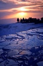 Pamukkale travertine terraces Royalty Free Stock Photo