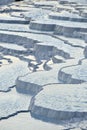 Pamukkale travertine terraces Royalty Free Stock Photo