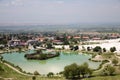 Pamukkale Turkish mineral calcium pool. The site is a UNESCO Wo