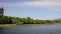 Pan Across Vartry Reservoir to Big Sugar Loaf, County Wicklow