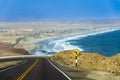 Pan-American Highway, Peru Royalty Free Stock Photo