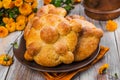 Pan de muerto bread