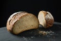 Pan de payes, a bread typical of Catalonia, Spain