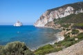 Pan di Zucchero rocks in the sea, in Masua (Nedida), Sardinia. D