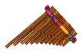 Pan Flute Royalty Free Stock Photo