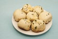 Pan fried buns Royalty Free Stock Photo