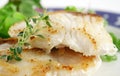 Pan Fried Sea Perch Royalty Free Stock Photo