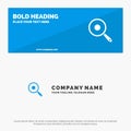 Pan, Frying, Kitchen, Griddle SOlid Icon Website Banner and Business Logo Template