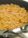 Pan of Milanese Risotto Royalty Free Stock Photo