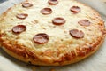 Pan pizza Royalty Free Stock Photo