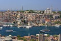 Pan0rama of Istanbul Royalty Free Stock Photo