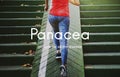 Panacea Cure Diseases Health People Graphic Concept