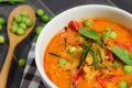 Panaeng curry with pork Royalty Free Stock Photo