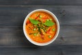 Panaeng curry with pork Royalty Free Stock Photo