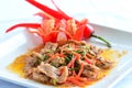 Panaeng Curry with Pork Royalty Free Stock Photo