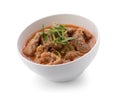 Panaeng curry is a type of Thai curry Royalty Free Stock Photo