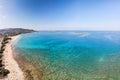 Panagia beach in Kato Nisi of Elafonisos, Greece Royalty Free Stock Photo