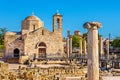 Panagia Chrysopolitissa Basilica in Paphos Royalty Free Stock Photo