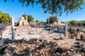 The Panagia Chrysopolitissa church. Paphos, Cyprus Royalty Free Stock Photo