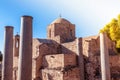 Panagia Chrysopolitissa church. Paphos, Cyprus Royalty Free Stock Photo