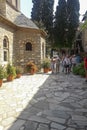 Monastery at Skiathos island in Greece