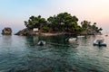 Panagia island, Parga, Greece Royalty Free Stock Photo