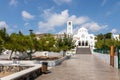 Panagia Mesani Church, Emporio, Santorini, Greece