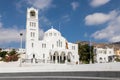 Panagia Mesani Church, Emporio, Santorini, Greece