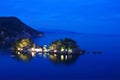 Panagias island in Parga Greece Royalty Free Stock Photo