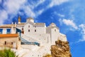 Panagitsa Tou Pirgou church in Skopelos Town Royalty Free Stock Photo