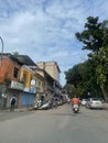 Streets of Panjim - Goa Royalty Free Stock Photo