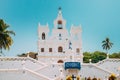 Panaji, Goa, India. Our Lady Of The Immaculate Conception Church Is Located In Panjim. Famous Landmark And Historical