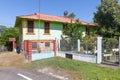 Panama Armuelles, typical renovated wooden house