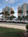 Panama Beach Condo In Florida daytime Royalty Free Stock Photo